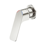 Nero Bianca Care Shower Mixer 60Mm Plate - Brushed Nickel