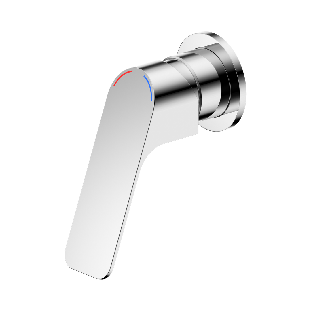 Nero Bianca Care Shower Mixer 60Mm Plate - Chrome
