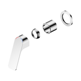 Nero Bianca Care Shower Mixer 60Mm Plate Trim Kits Only - Chrome