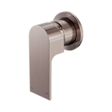 Nero Bianca Shower Mixer 60Mm Plate - Brushed Bronze