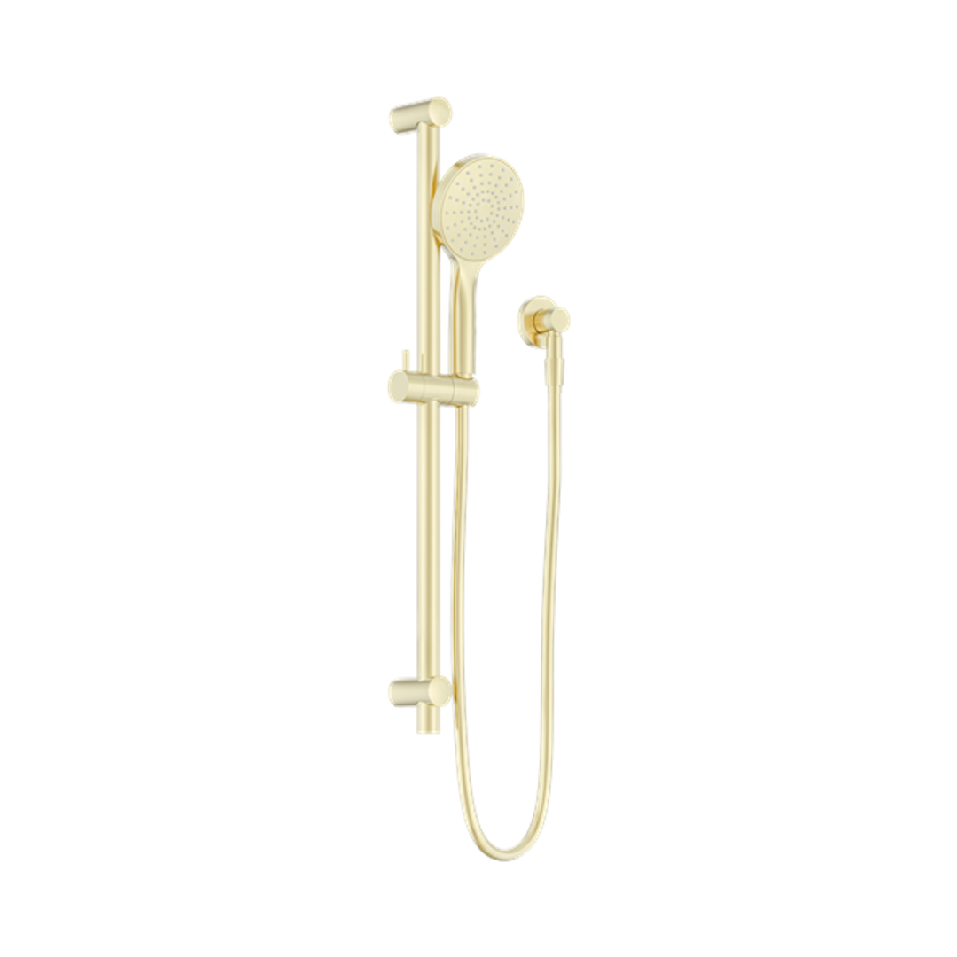 Nero Dolce II Rail Shower - Brushed Gold