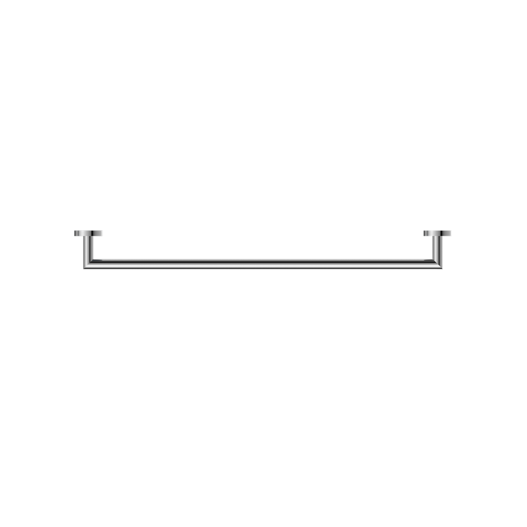 Nero Dolce 700Mm Single Towel Rail - Chrome