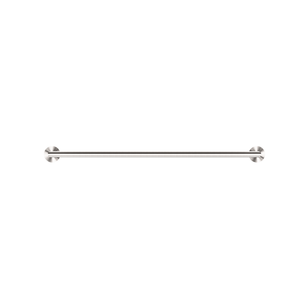 Nero Dolce 700Mm Double Towel Rail - Brushed Nickel