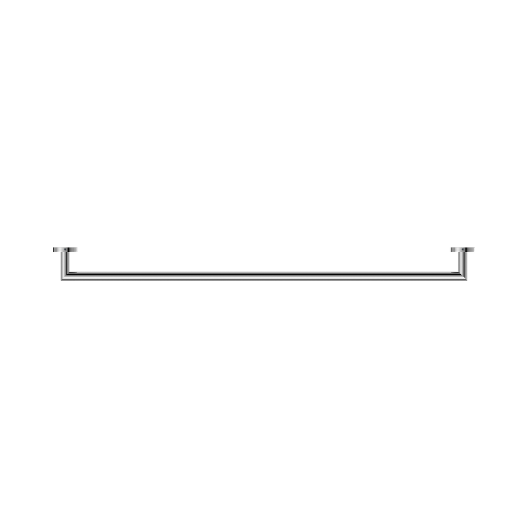 Nero Dolce 900Mm Single Towel Rail - Chrome