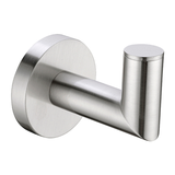 Dolce Nero Robe Hook Shower - Brushed Nickel