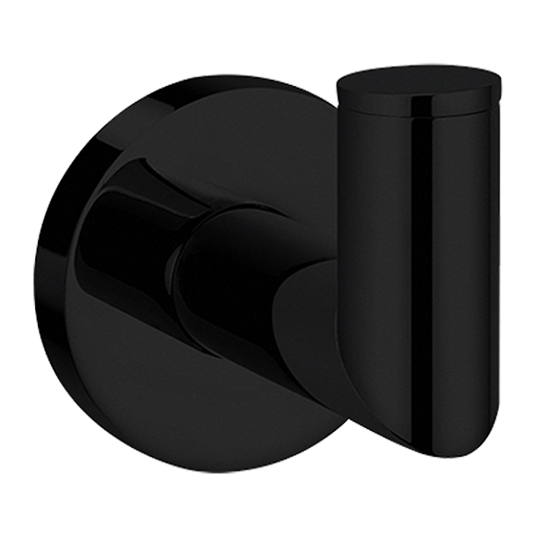 Nero Dolce Robe Hook Shower - Matt Black