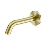 Nero Mecca WallMounted Sensor Tap With 80Mm Wall Plate - Brushed Gold