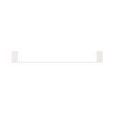 Nero Celia Single Towel Rail 600Mm - Brushed Nickel