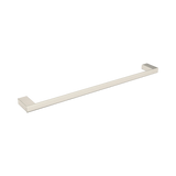 Nero Celia Single Towel Rail 800Mm - Brushed Nickel