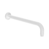 Nero Round Shower Arm 500Mm Length - Matte White