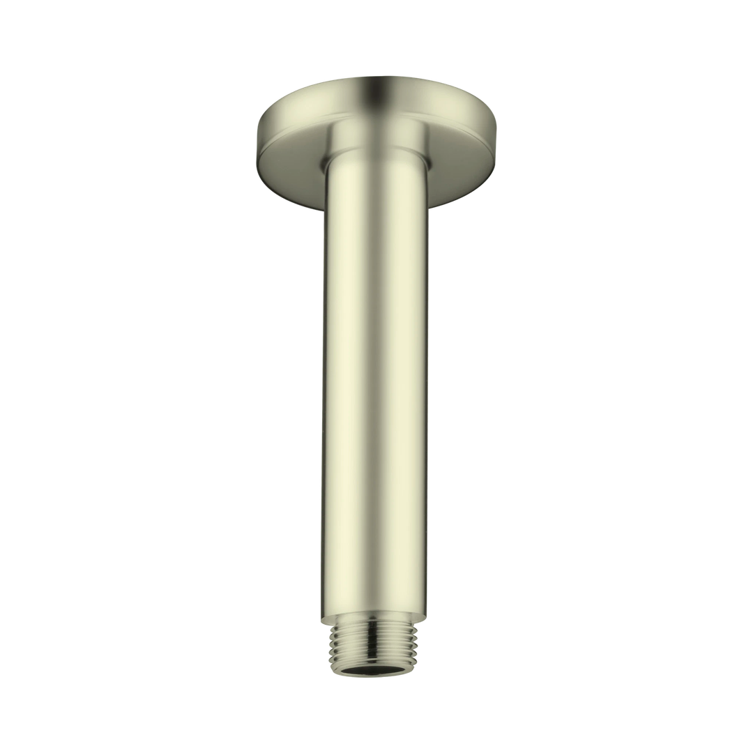 Nero Round Ceiling Arm 100Mm Length - Brushed Gold