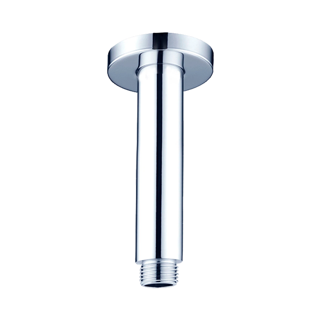 Nero Round Ceiling Arm 100Mm Length - Chrome