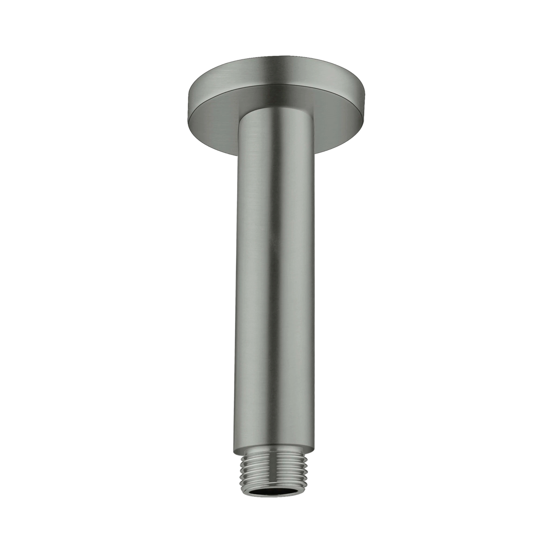 Nero Round Ceiling Arm 100Mm Length - Gunmetal