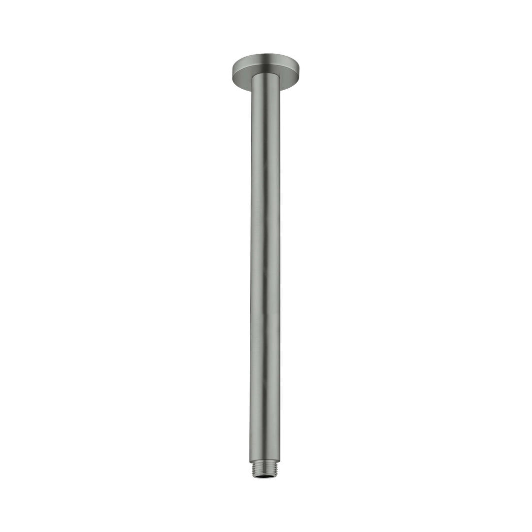 Nero Round Ceiling Arm 300Mm Length - Graphite