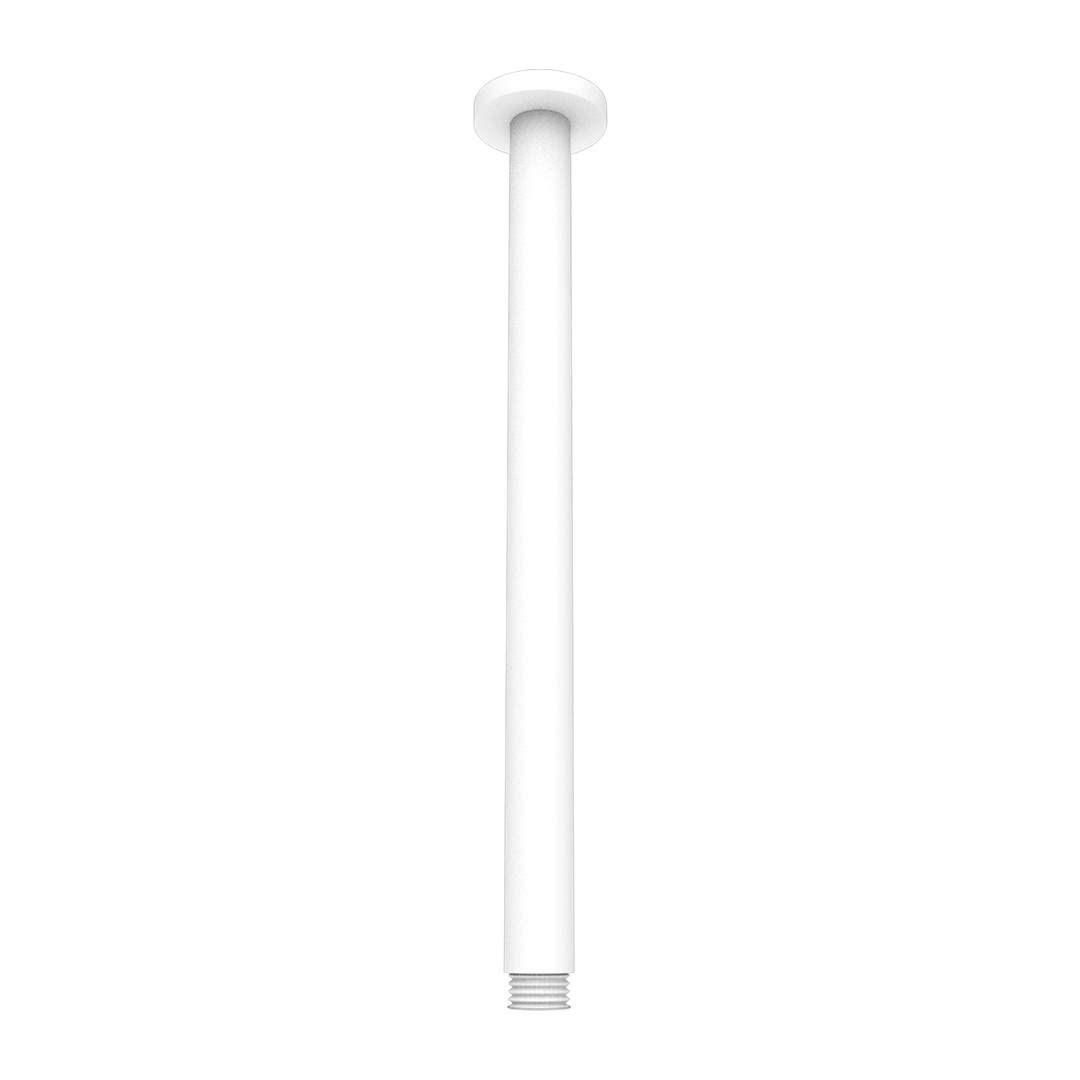 Round Nero Ceiling Arm 300mm - Matte White Nr503300Mw