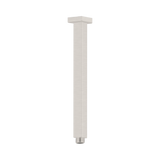 Nero Square Ceiling Arm 300Mm Length - Brushed Nickel