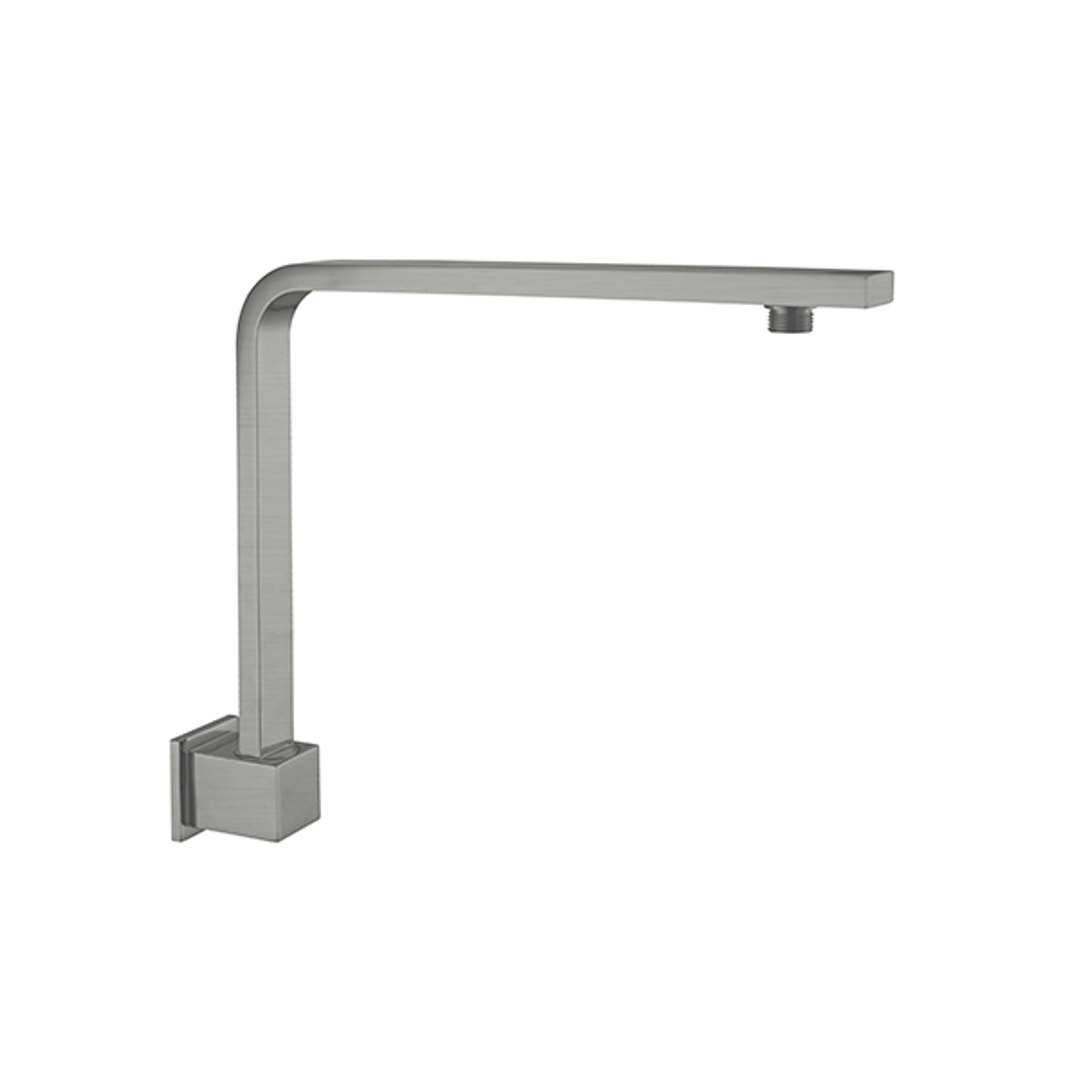 Nero Square Swivel Shower Arm - Gunmetal Grey
