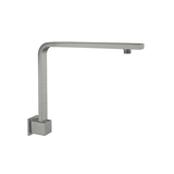 Nero Square Swivel Shower Arm - Gunmetal Grey