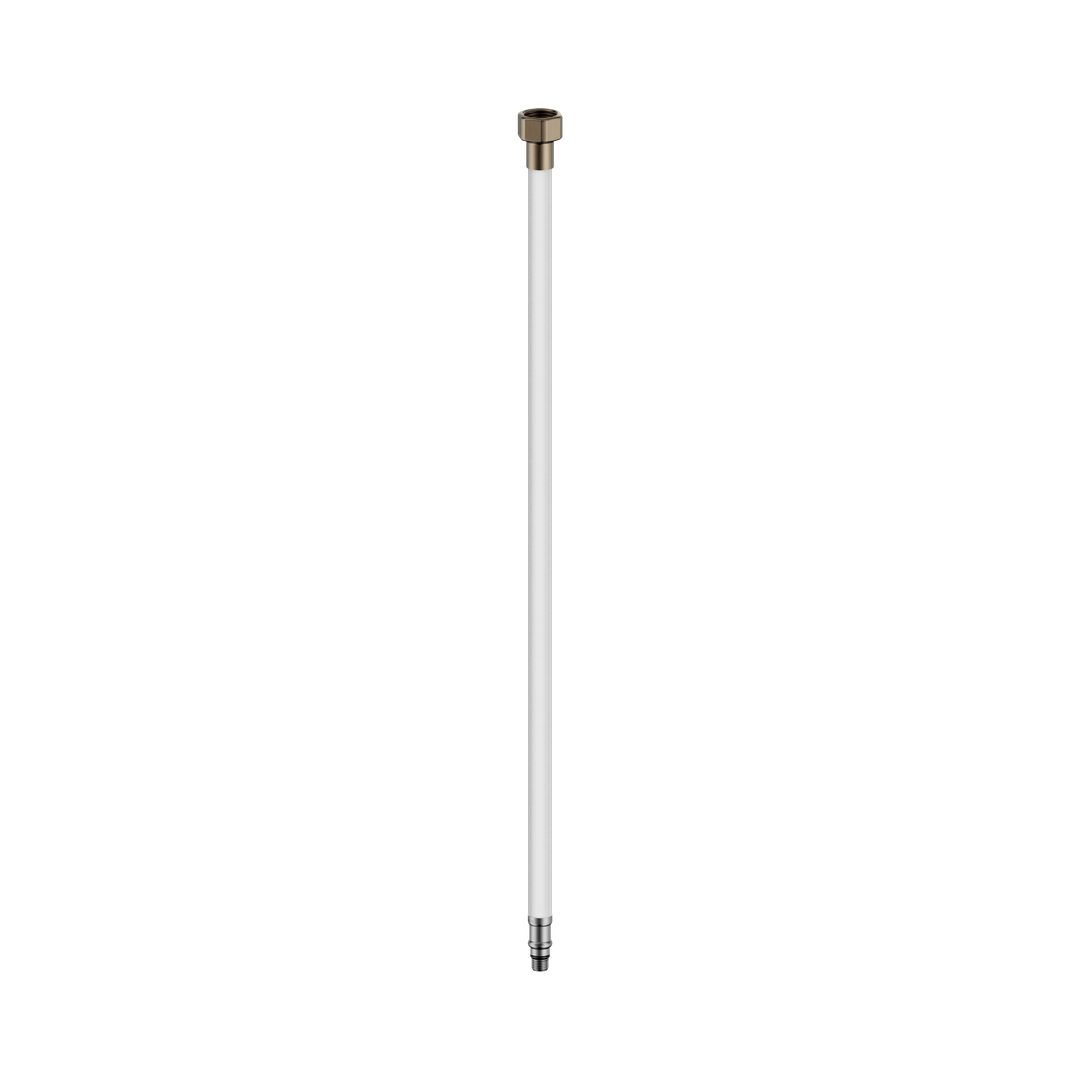 Nero Premium Flexible Mixer Tap Hose Pair - Brushed Bronze