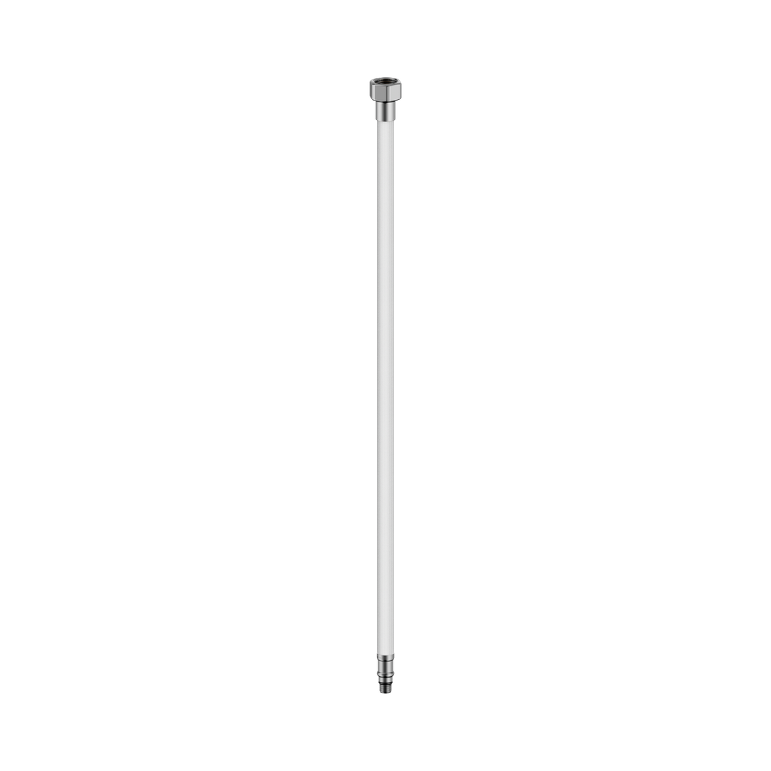 Nero Premium Flexible Mixer Tap Hose Pair - Chrome