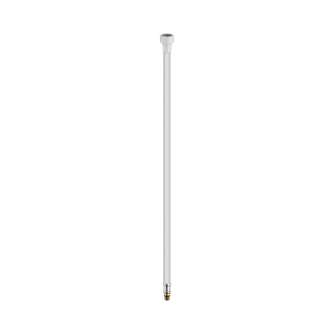 Nero Premium Flexible Mixer Tap Hose Pair - Matte White