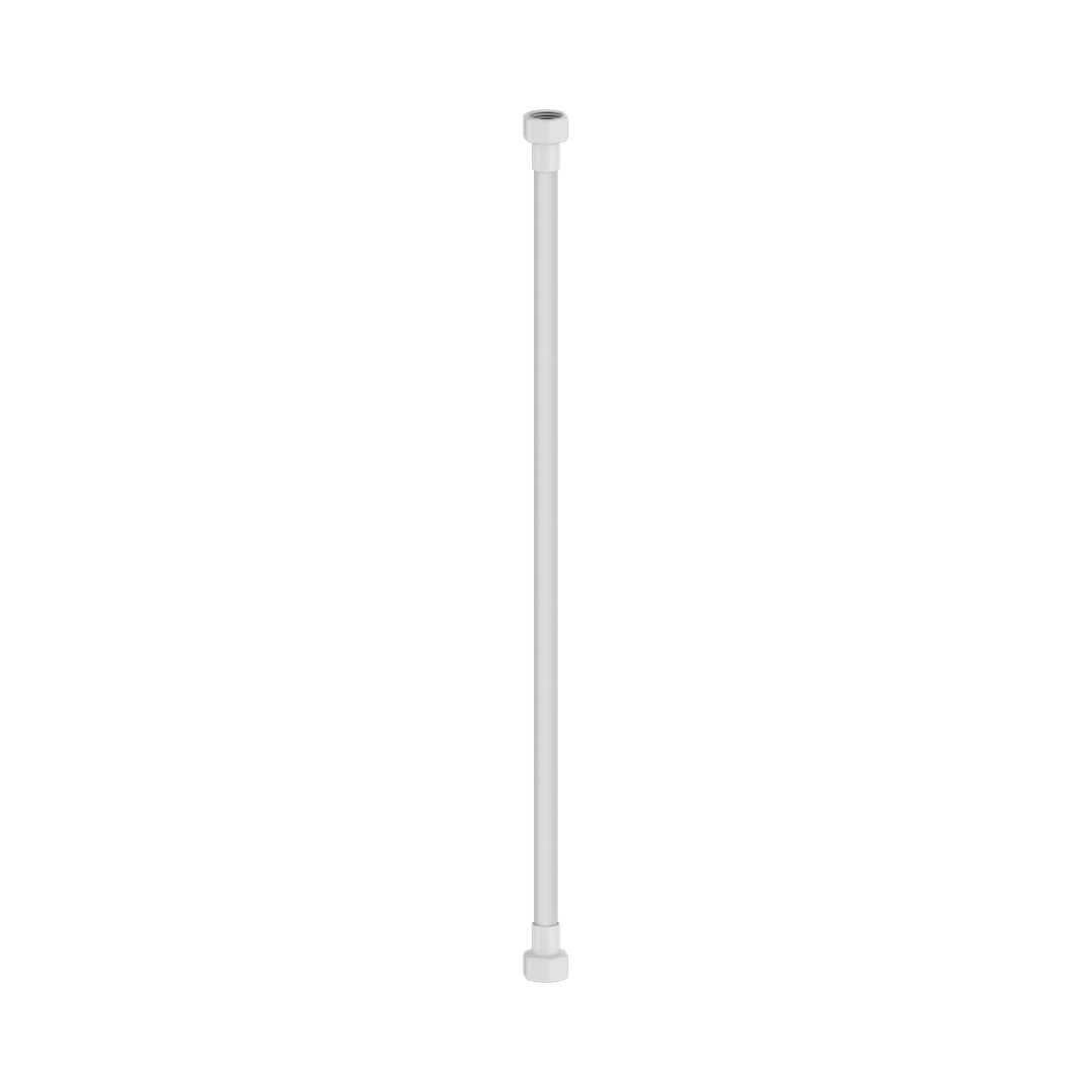 Nero 500Mm Premium G1/2 Female Flexible Water Connector Hose - Matte White