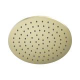 Nero 250Mm Round Metal Shower Head II - Brushed Gold