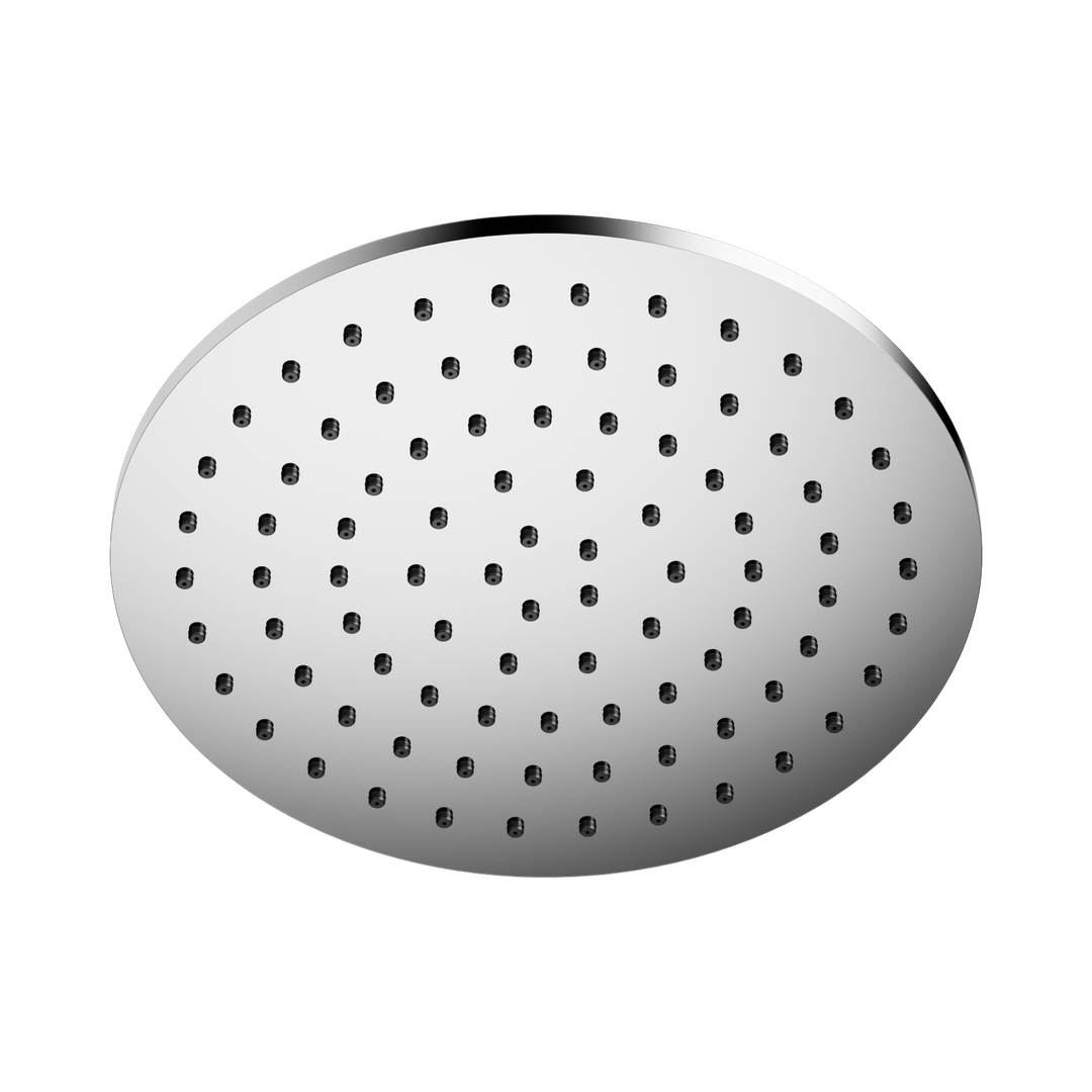 Nero 250Mm Round Metal Shower Head II - Chrome