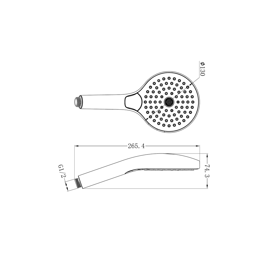 Nero Air Hand Shower II - Graphite