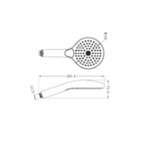Nero Air Hand Shower II - Graphite