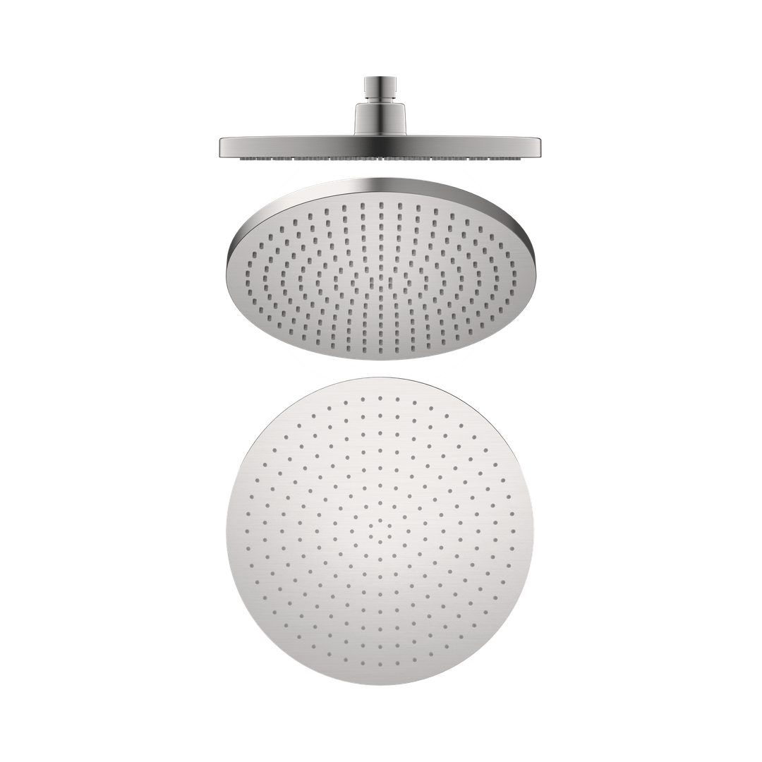 Nero 230Mm Air Shower Head - Brushed Nickel