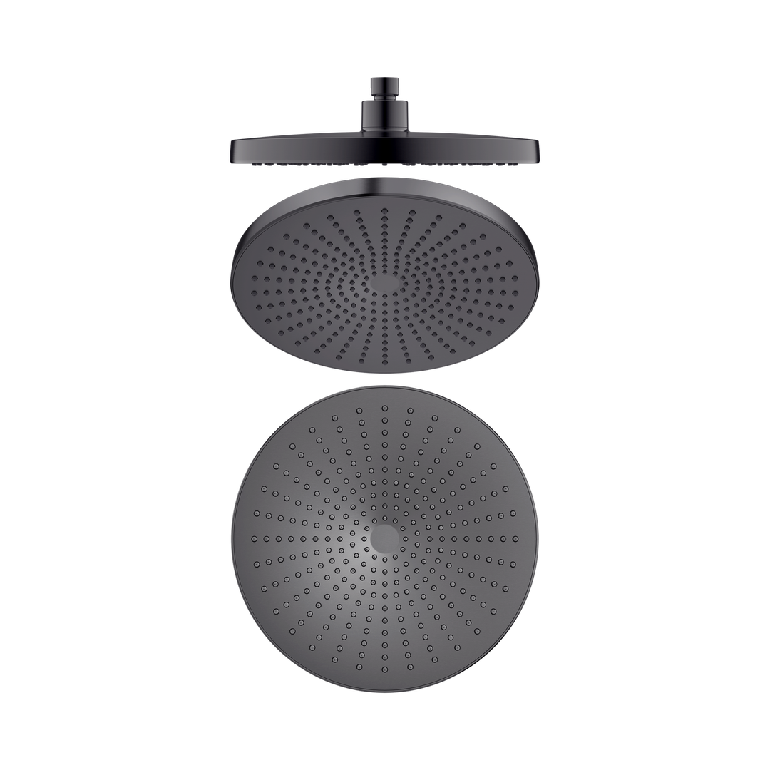Nero Opal 250Mm Shower Head - Gunmetal