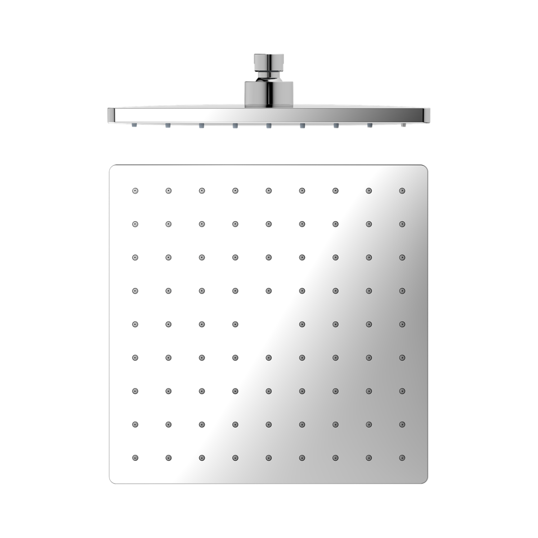 Nero 250Mm Abs Square Shower Head - Chrome
