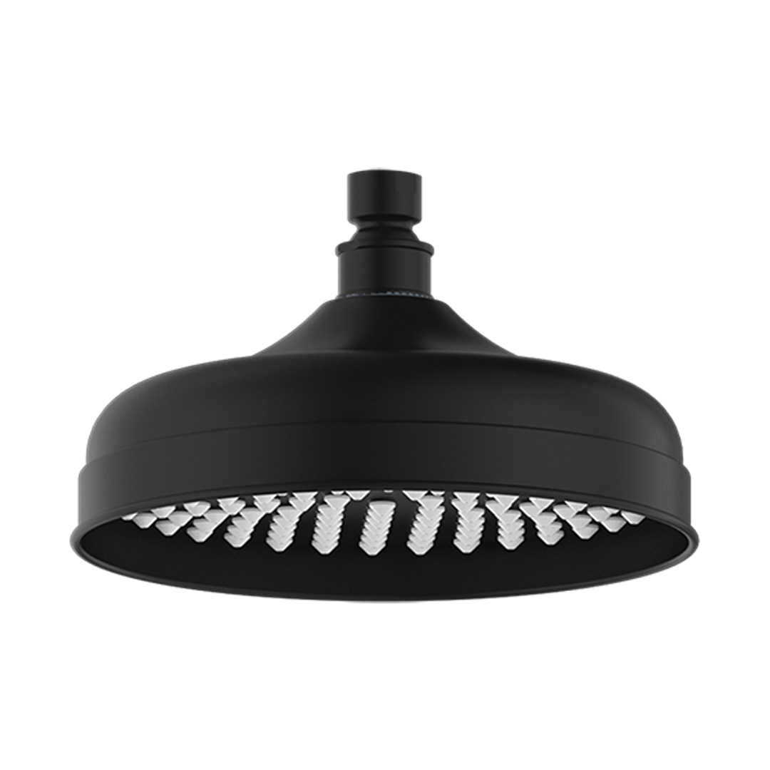 Nero York 200mm Shower Head - Matte Black