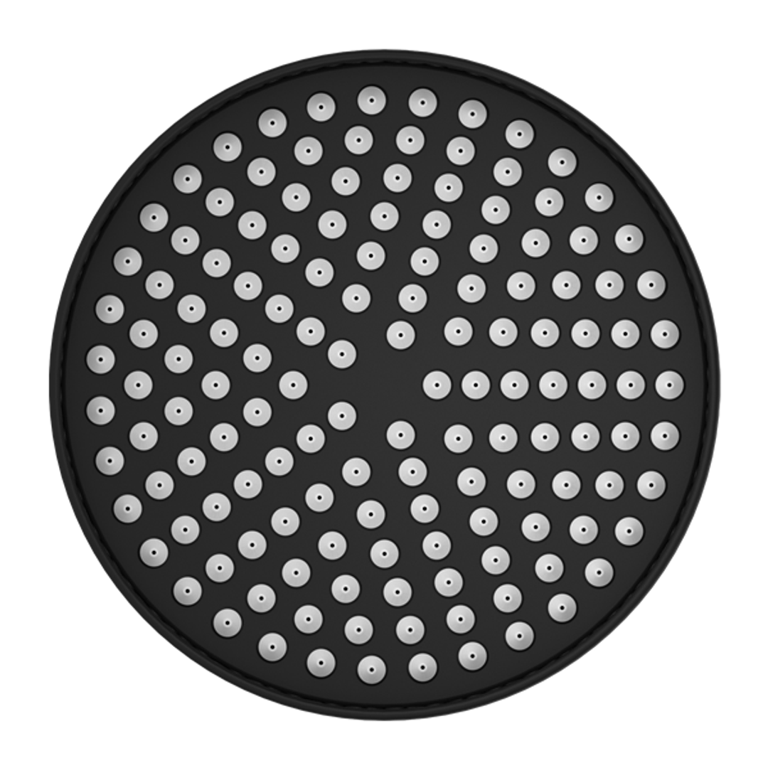 Nero York 200mm Shower Head - Matte Black