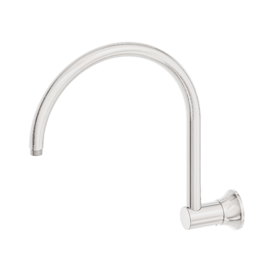 Nero York Shower Arm - Brushed Nickel