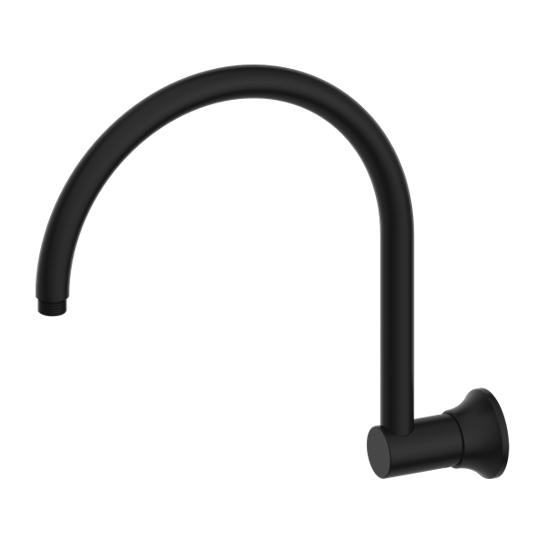 Nero York Shower Arm - Matte Black