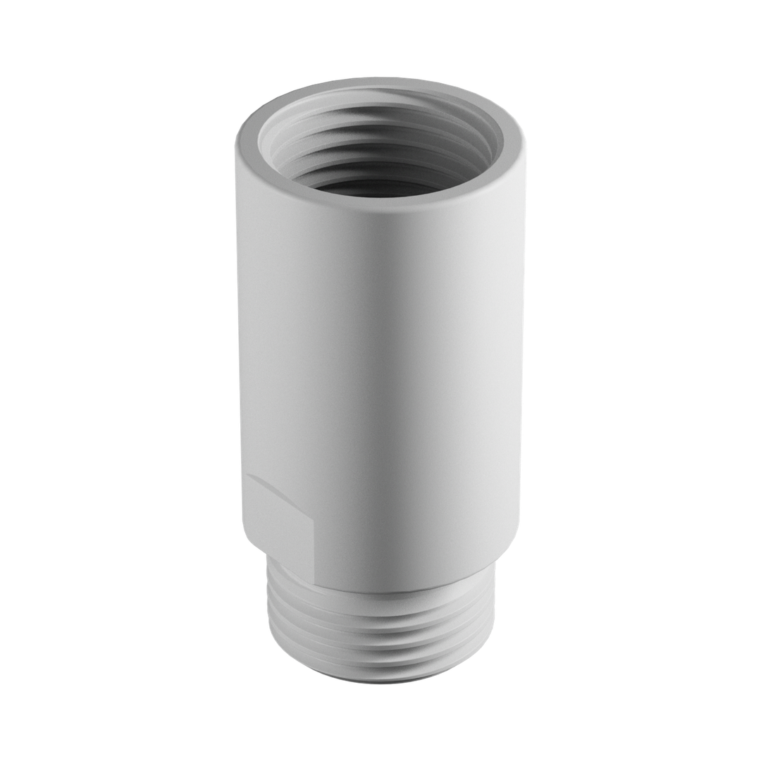 Nero Dual Check Valve Male X Female G1/2 - Matte White