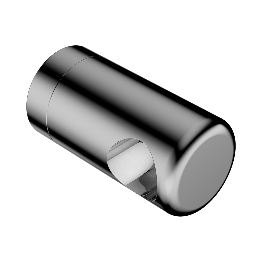 Nero Mecca Care Make Your Own 25mm Grab Rail End Bracket - Chrome