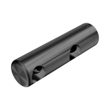 Nero Mecca Care Make Your Own 25mm Grab Rail Double Towel Bracket Left - Gunmetal