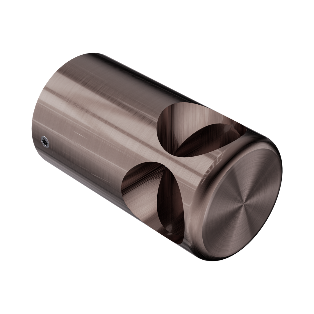 Nero Mecca Care Make Your Own 32mm Grab Rail 90 Degree Bracket - Brushed Bronze