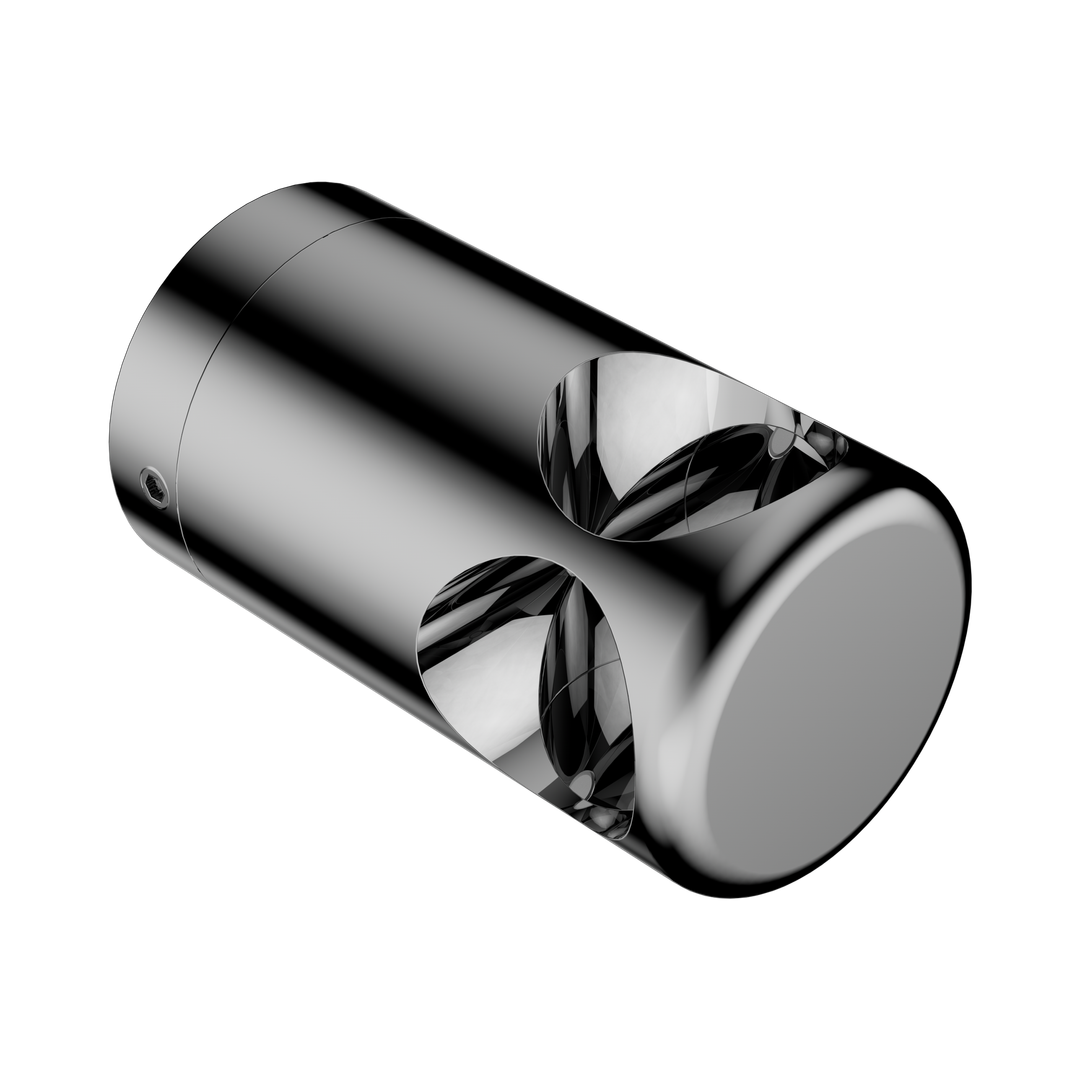 Nero Mecca Care Make Your Own 32mm Grab Rail 90 Degree Bracket - Chrome