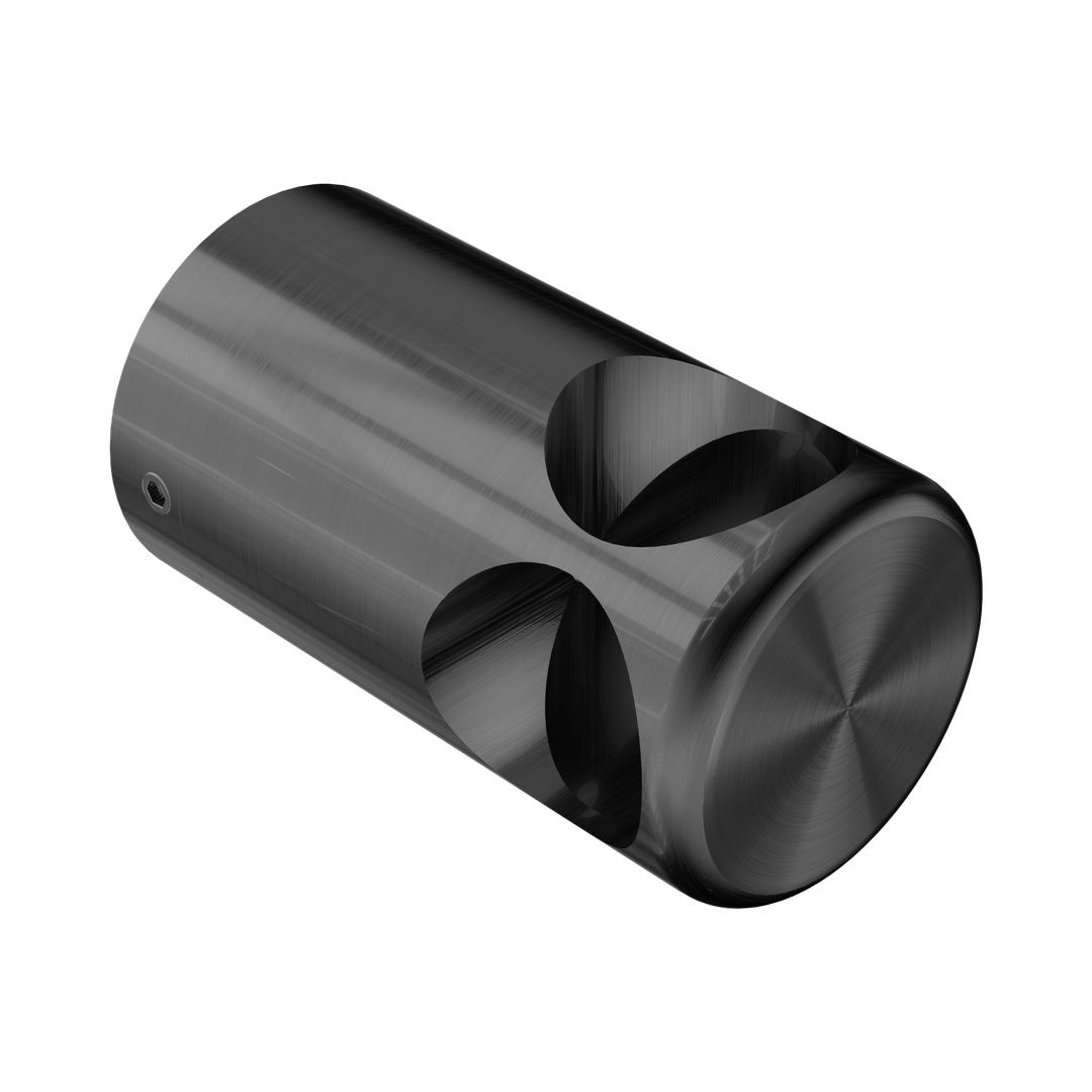 Nero Mecca Care Make Your Own 32mm Grab Rail 90 Degree Bracket - Gunmetal