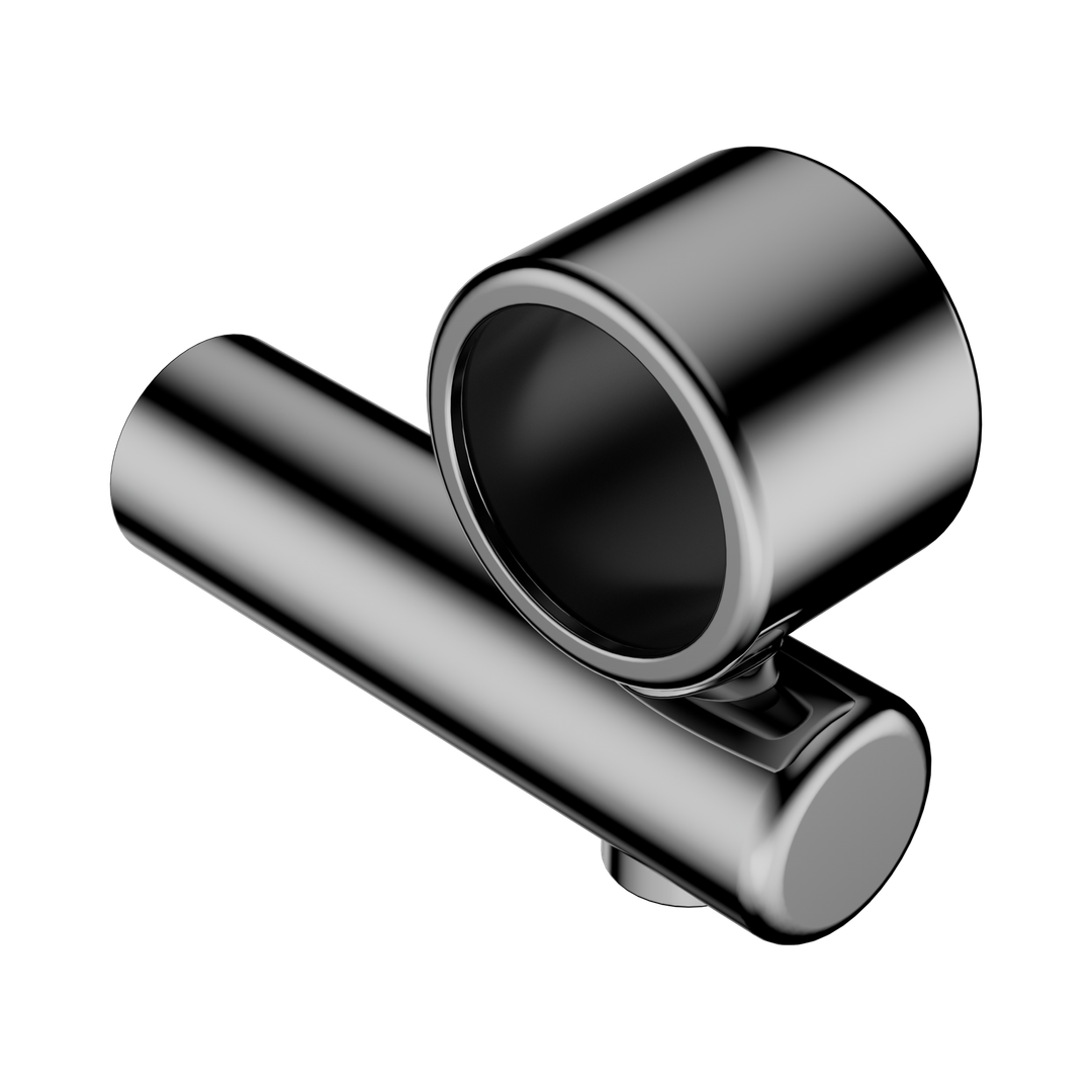 Nero Mecca Care Make Your Own 32mm Hand Rail Undermount Mid Bracket - Chrome