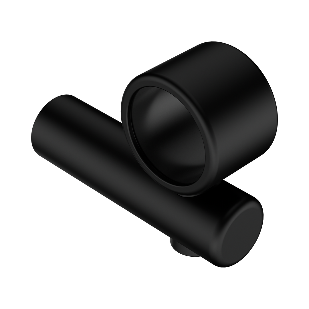 Nero Mecca Care Make Your Own 32mm Hand Rail Undermount Mid Bracket - Matte Black