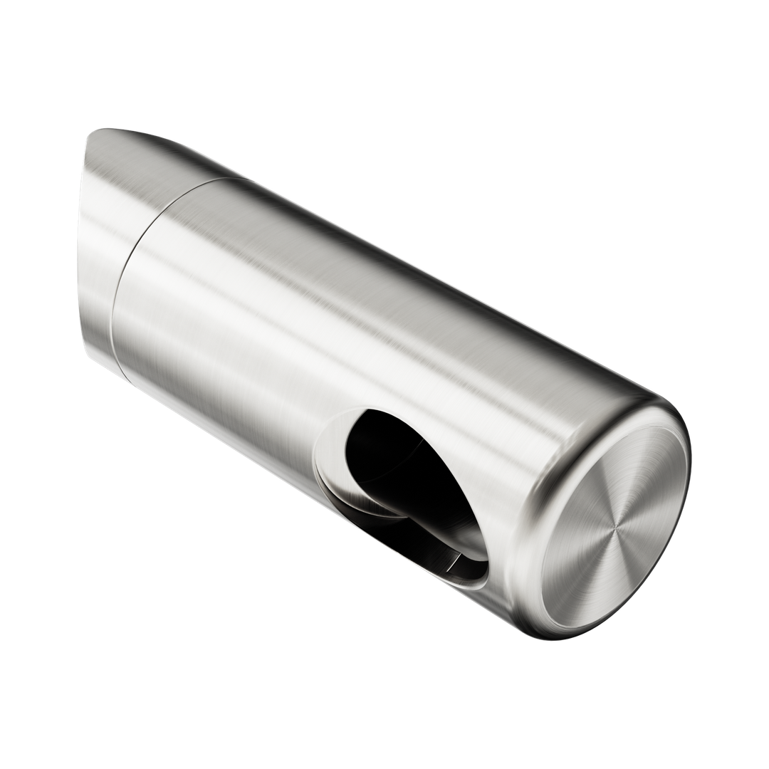 Nero Mecca Care Make Your Own 32mm Corner Wrap Bracket - Brushed Nickel