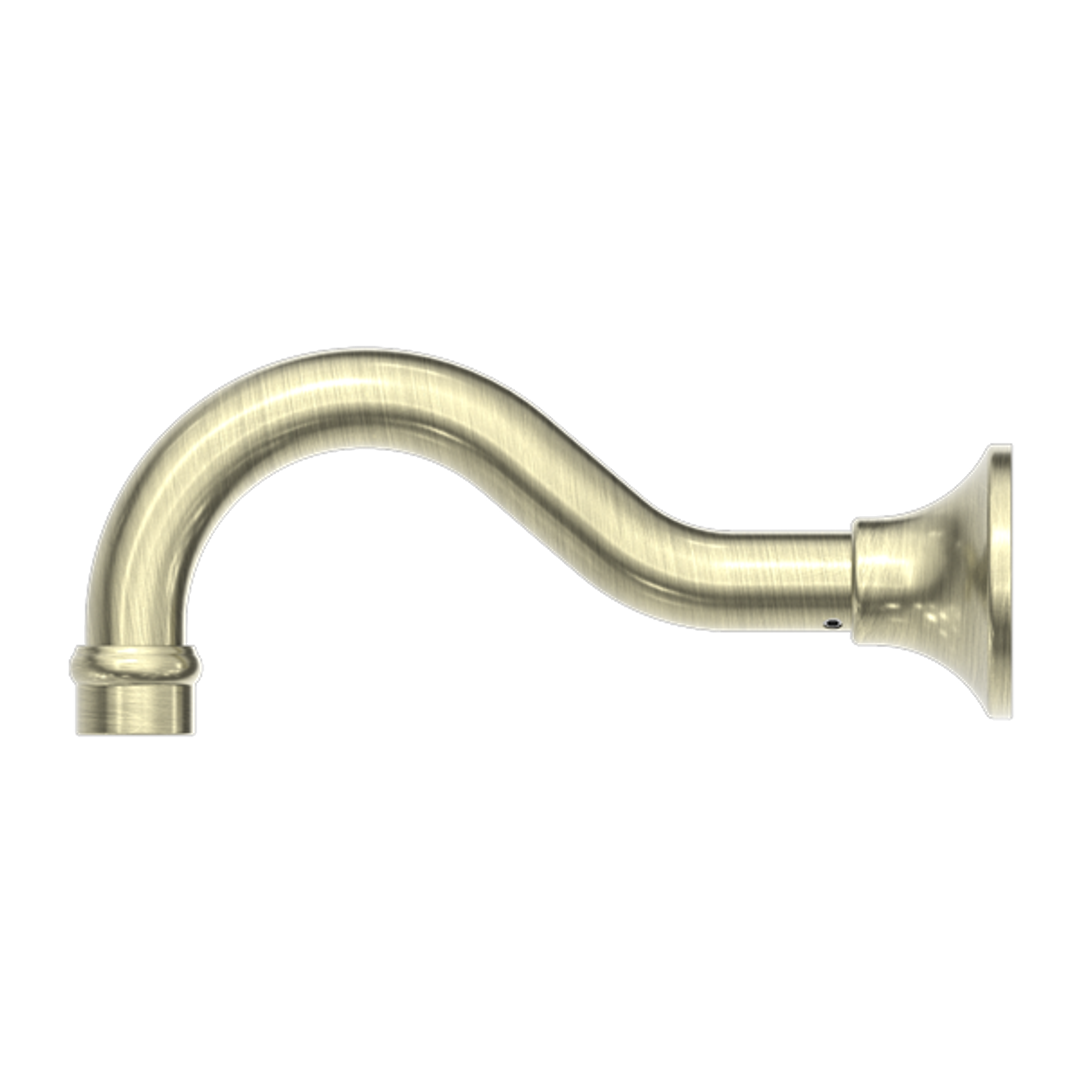 NERO YORK BASIN/BATH SPOUT ONLY - Aged Brass