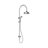 Nero York Twin Shower With Metal Hand Shower - Chrome