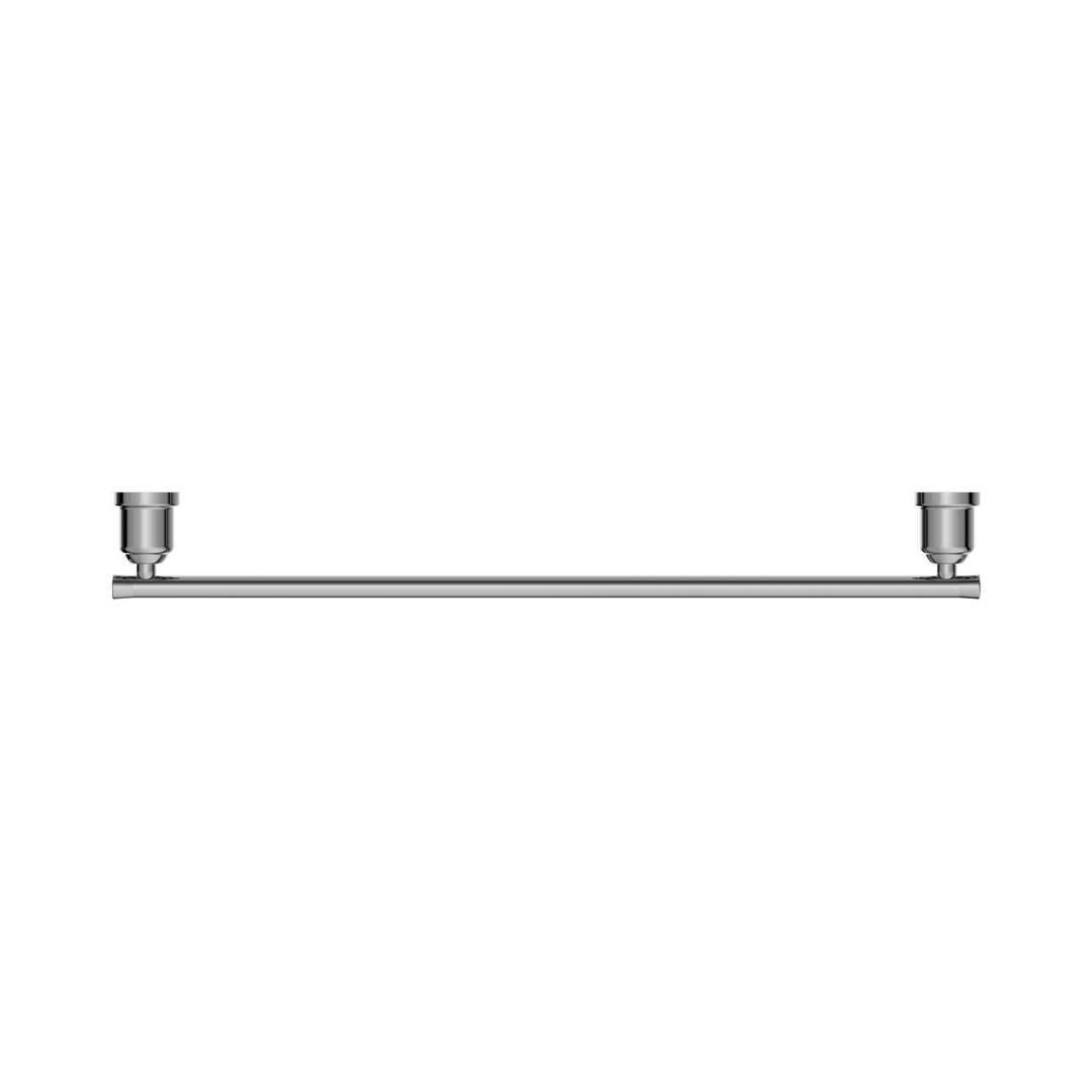 NERO YORK SINGLE TOWEL RAIL 600MM - Chrome