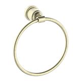Nero York Towel Ring - Aged Brass